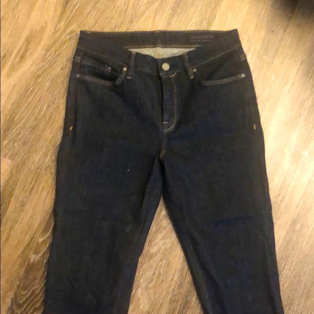Dark wash All Saints jeans